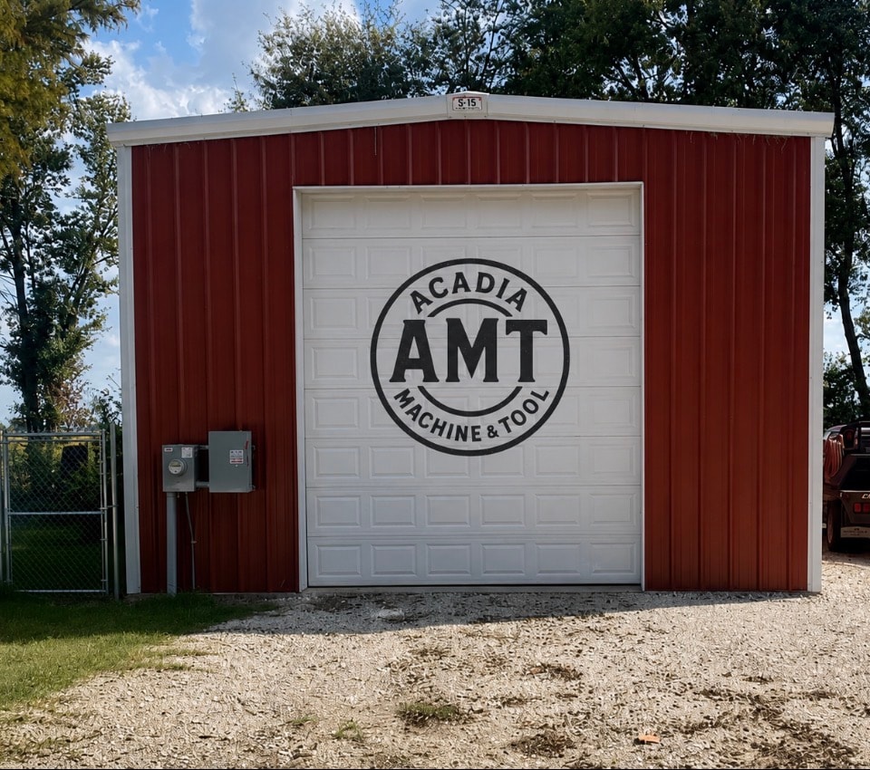 The original Acadia Machine and Tool shop building